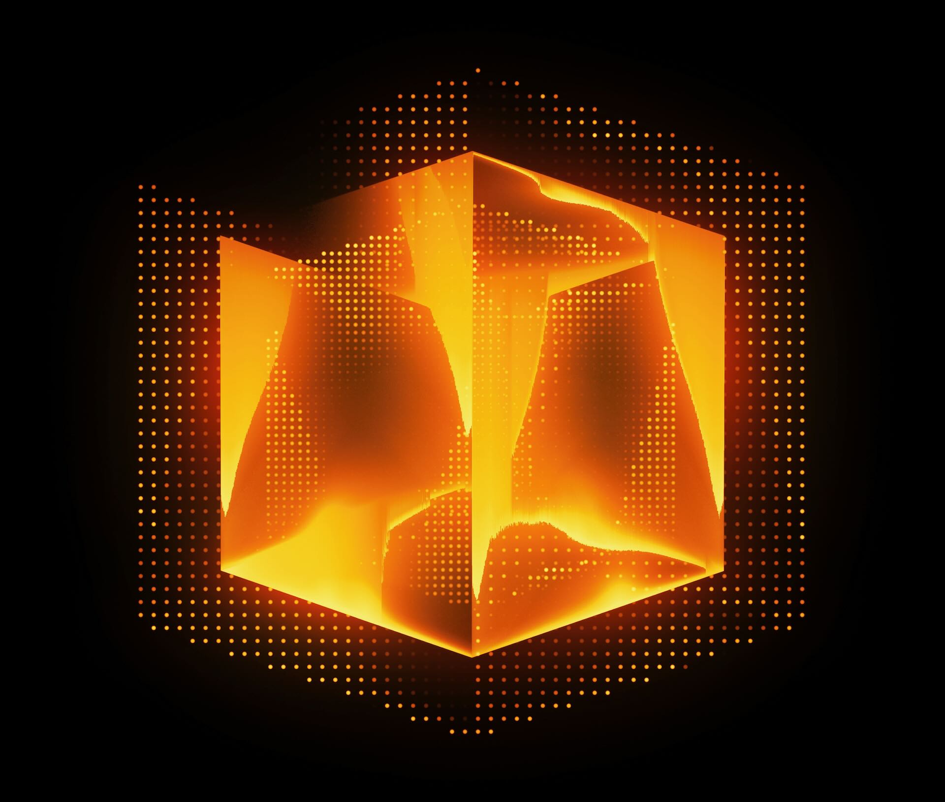 Abstract,Dark,Background.,Bright,Box.,Shine,Square.,Sci,Fi,Shape.